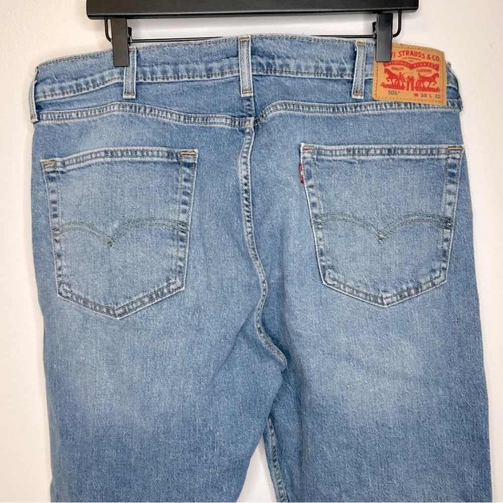Levi's 505 Denim Blue Jeans Size 38‎ x 32